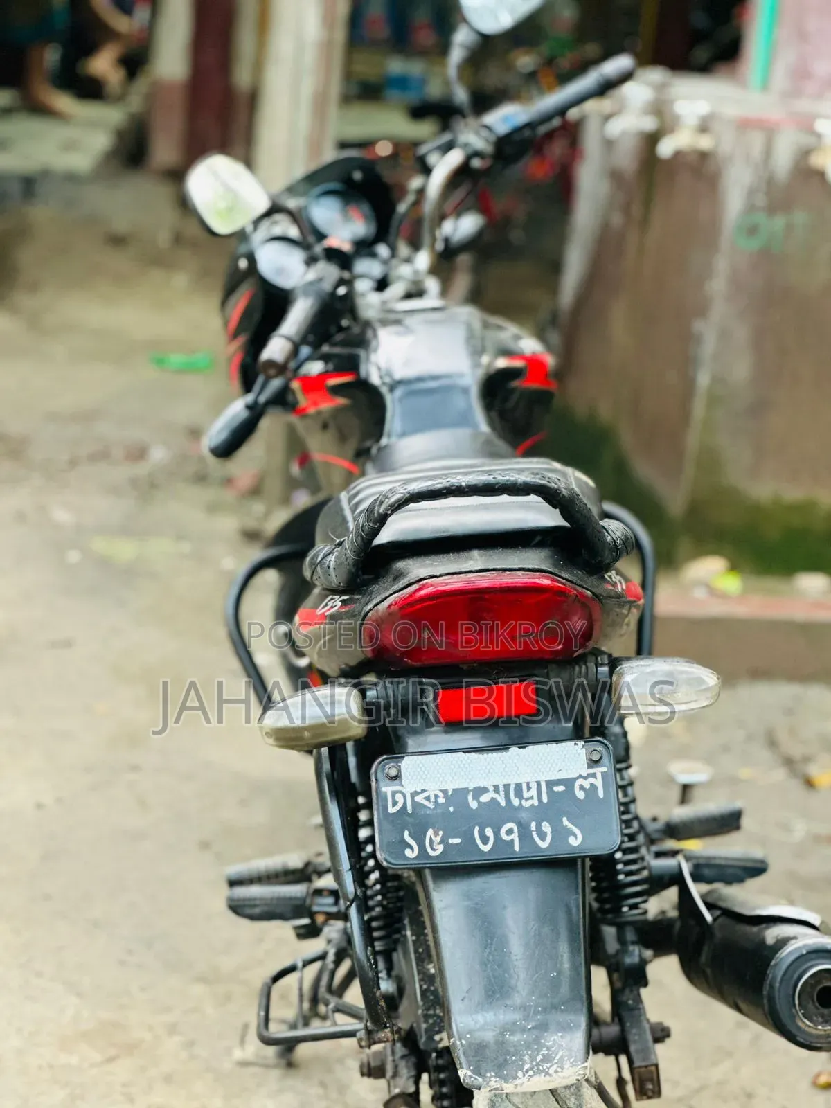 Bajaj Discover 135 2009 Red