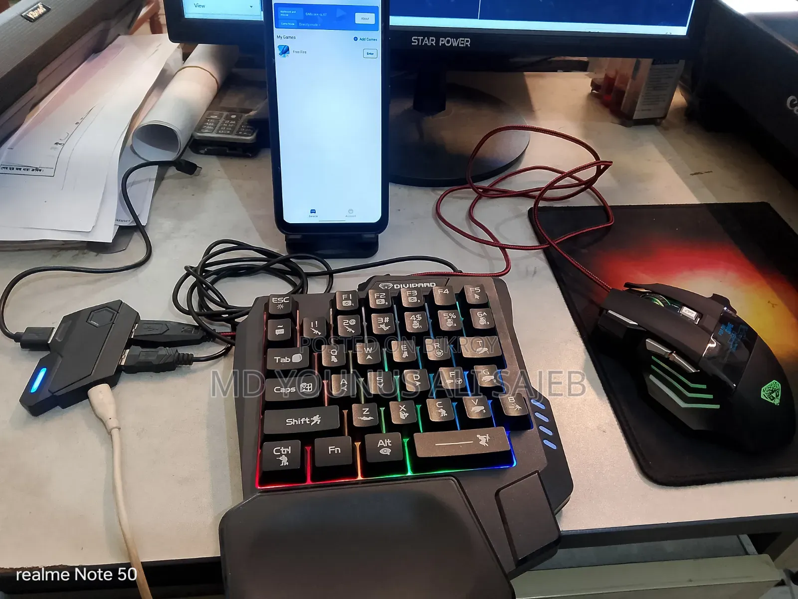 Free Fire, PUBG Game Controller for Mobile