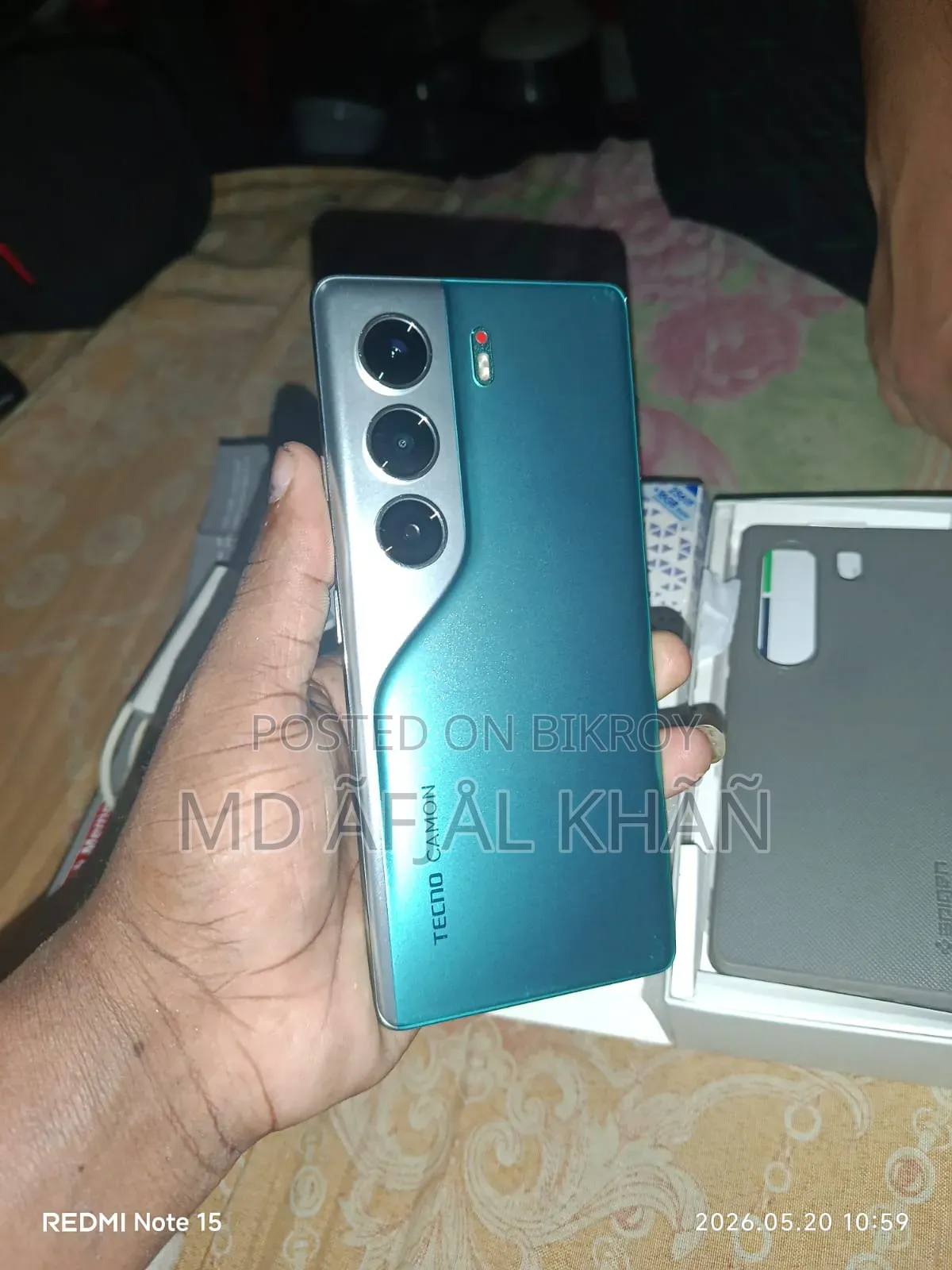 Tecno Camon 40 256 GB Blue