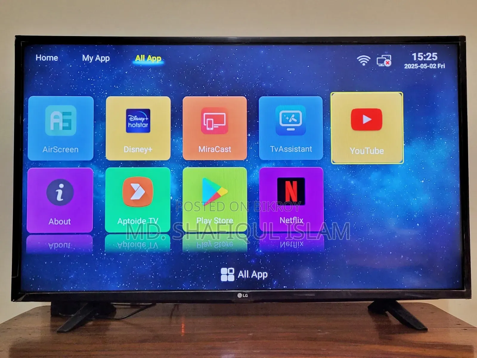 LG 43-inch Smart Android TV for Sale