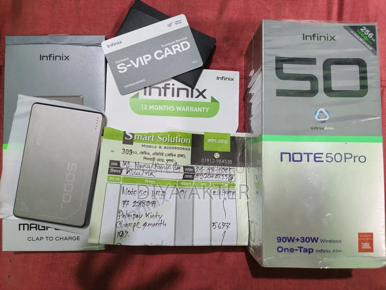 Infinix Note 50 Pro 256 GB Black