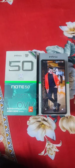Infinix Note 50 4G 256 GB Black