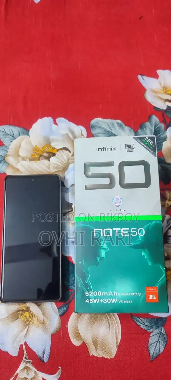 Infinix Note 50 4G 256 GB Black