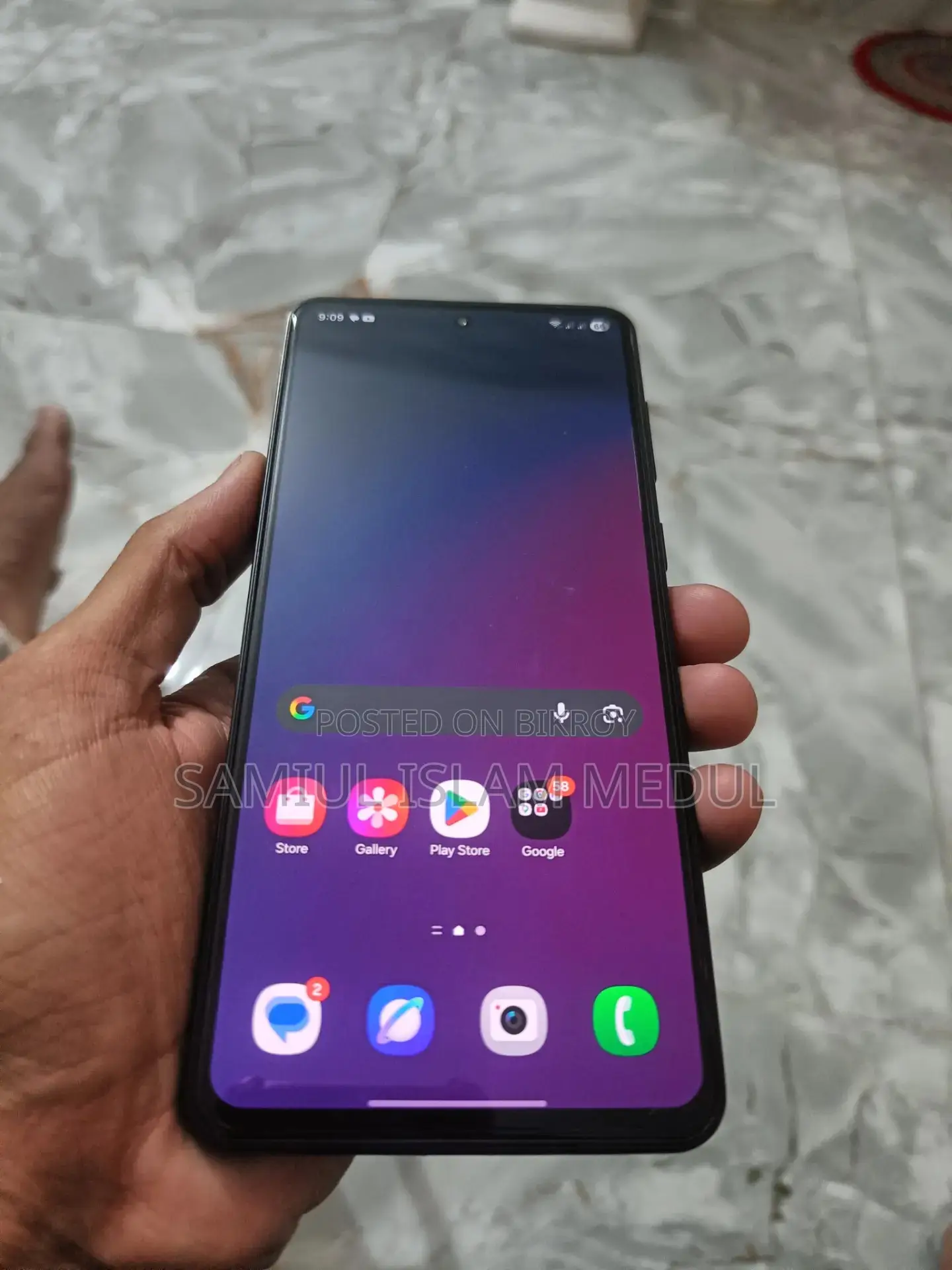 Samsung Galaxy F55 128 GB Black