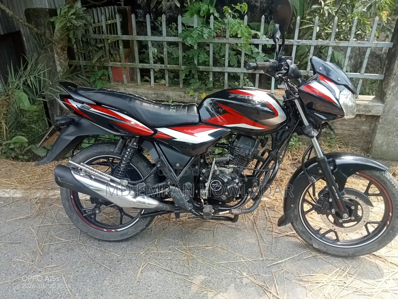 Bajaj Discover 110 2023 Black