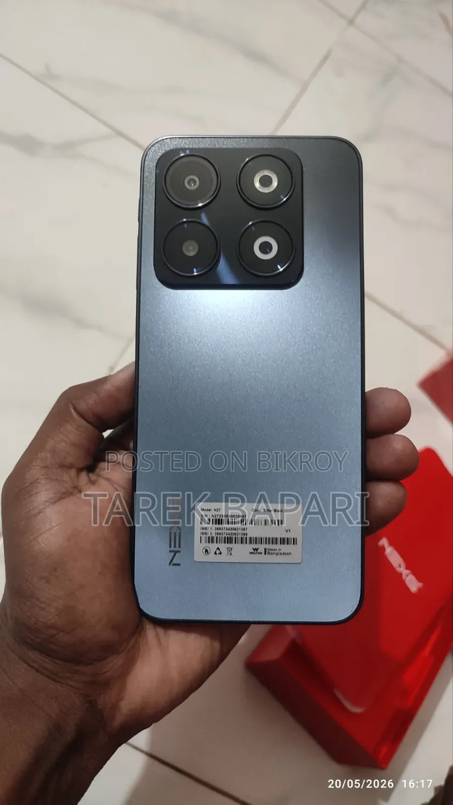 New Walton NEXG N27 128 GB Blue