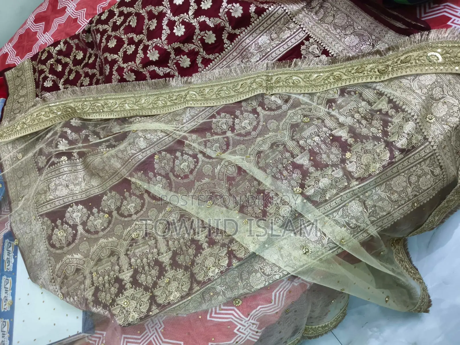 Saree Set With Dupatta And Others