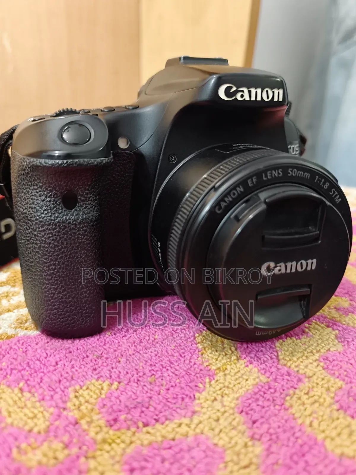 Canon Eos 70d With 50mm Prime STM Lens