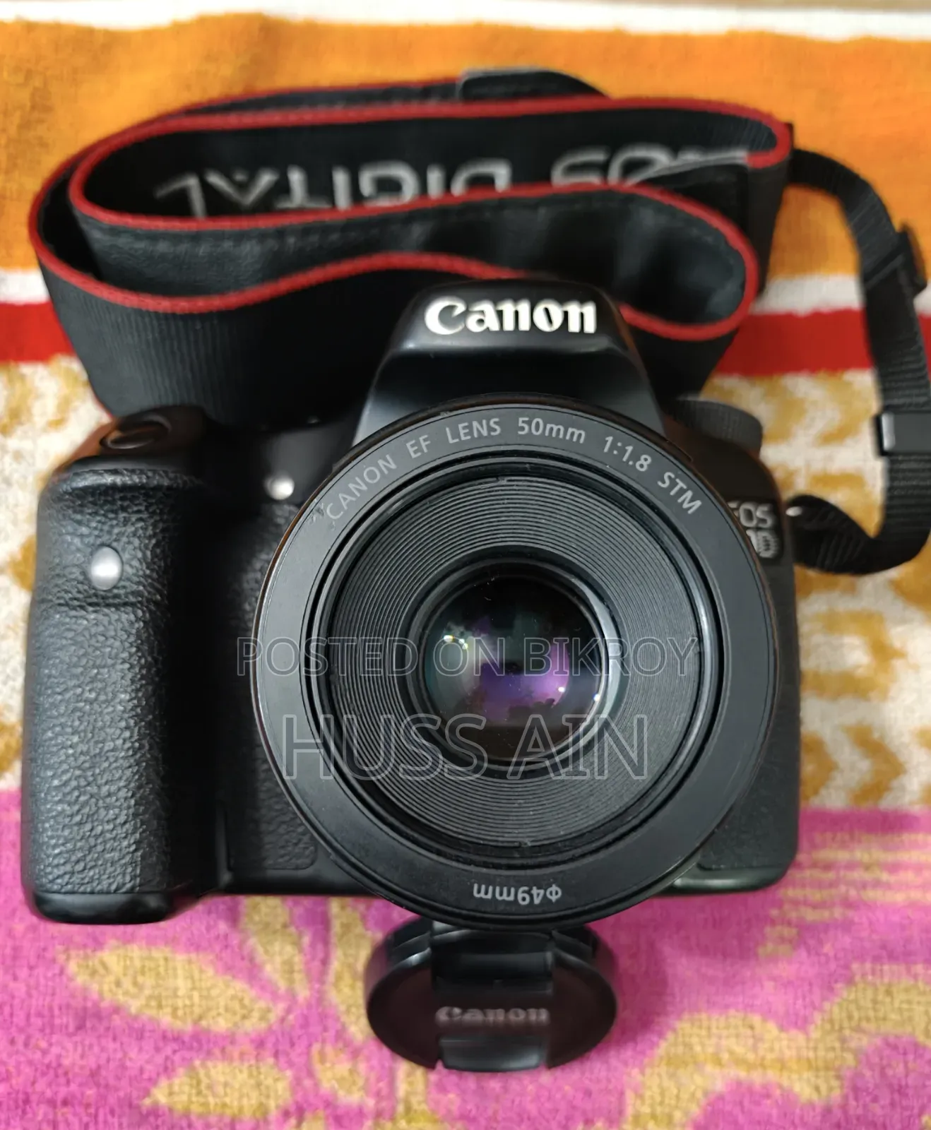 Canon Eos 70d With 50mm Prime STM Lens