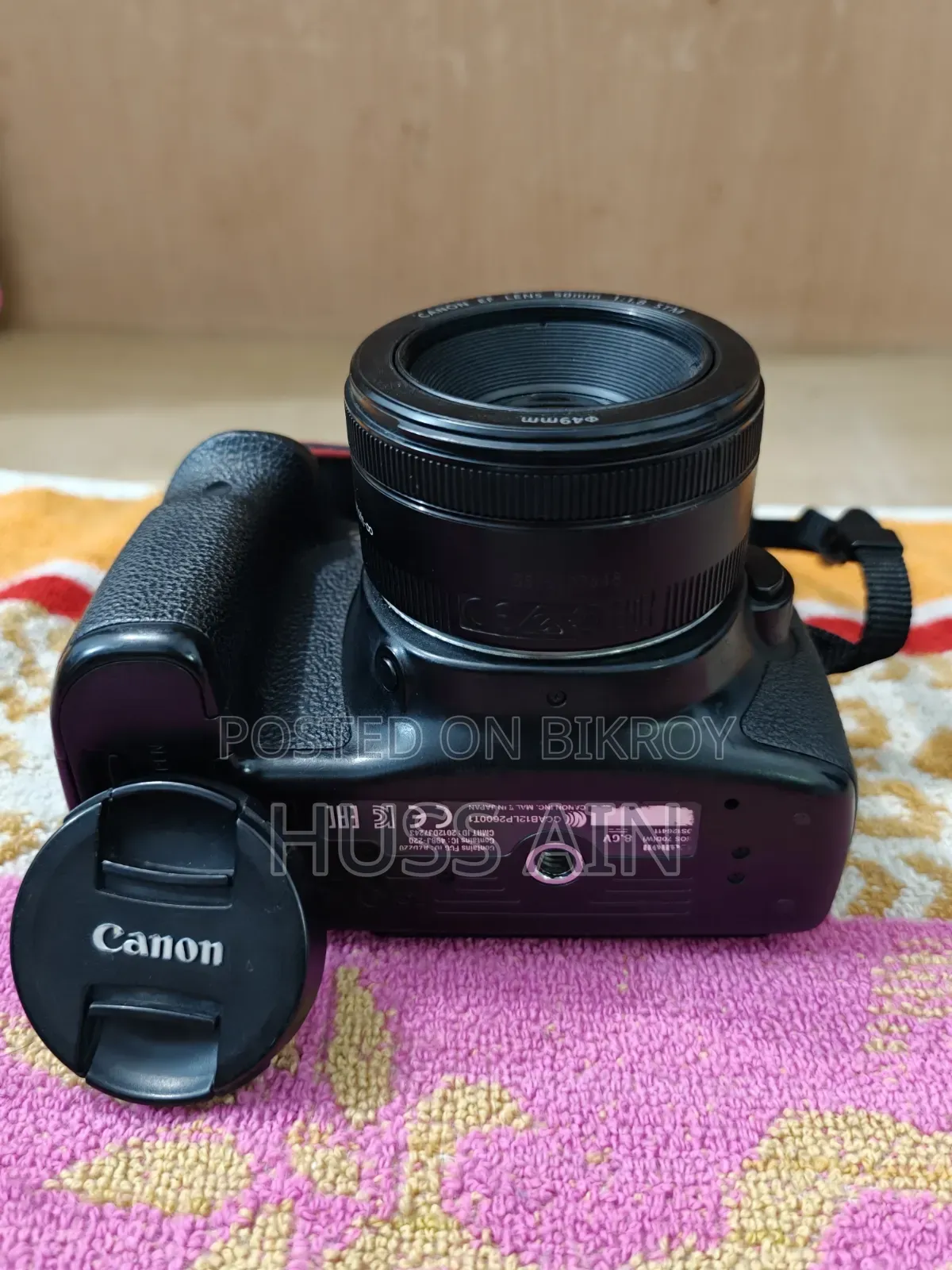 Canon Eos 70d With 50mm Prime STM Lens
