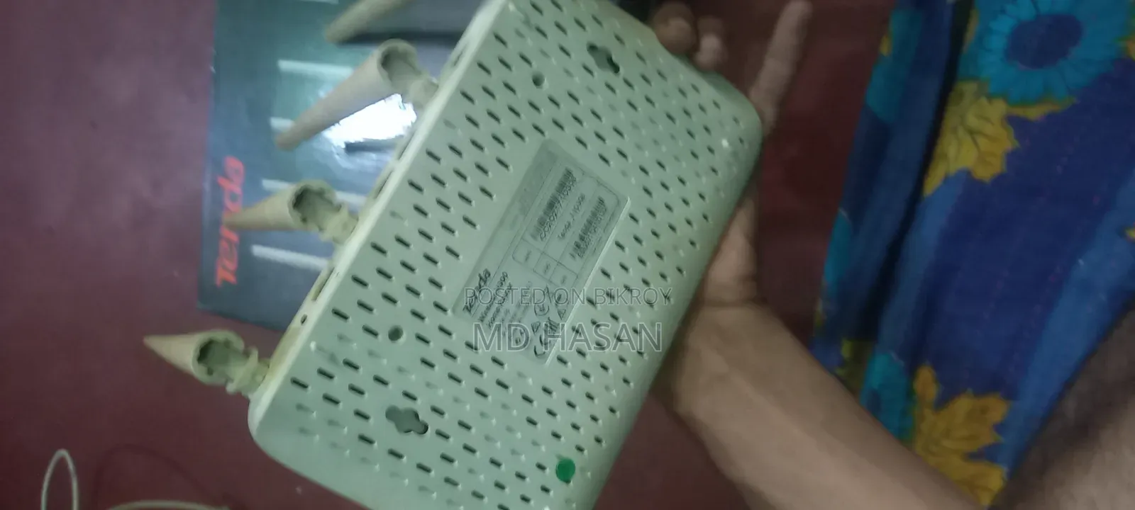 Tenda 4-Antenna Router and ONU