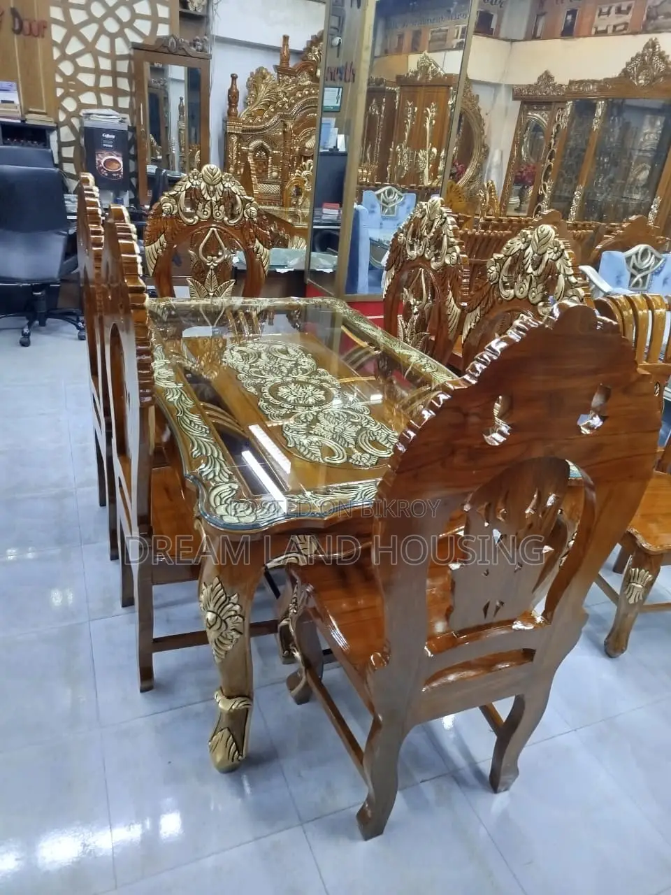 Eid Offer: Chittagong Teak Wood Dining Table