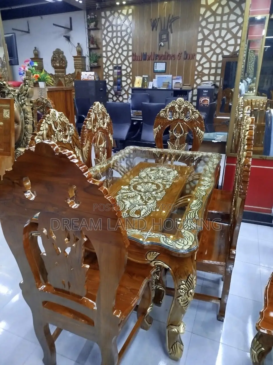Eid Offer: Chittagong Teak Wood Dining Table