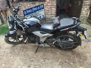 New TVS Apache RTR 160 2v Refresh X-Connect 2022 Black