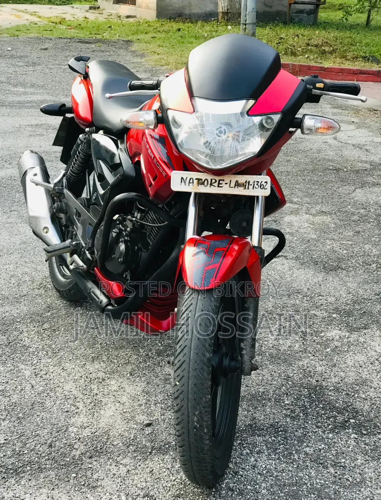 TVS Apache RTR 160 2V 2012 Red