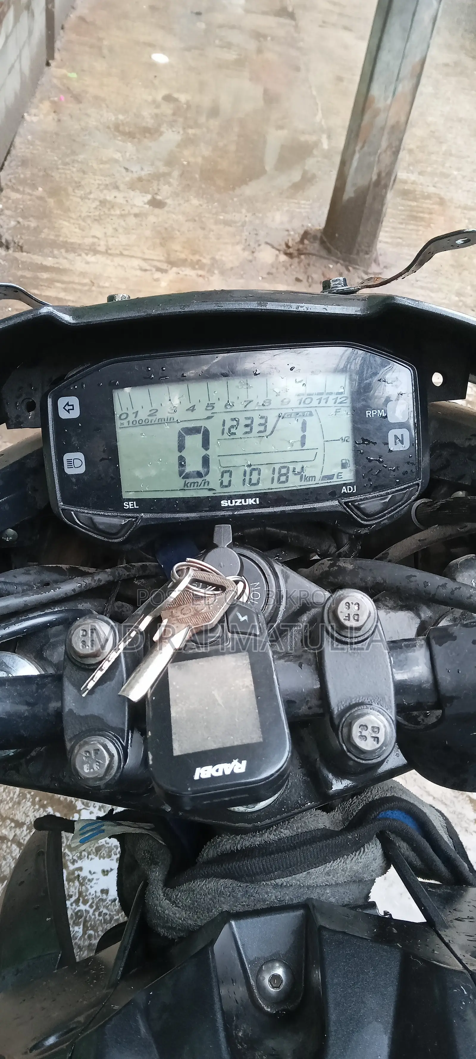 New Suzuki Gixxer Monotone 2023 Black