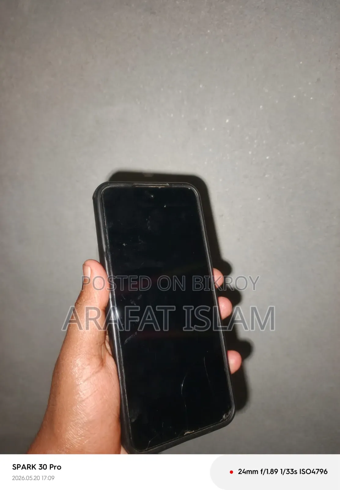 Tecno Spark 30C 128 GB Black