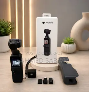 Dji Osmo Pocket 2 Handheld Gimbal Stabilizer 3-Axis Camera