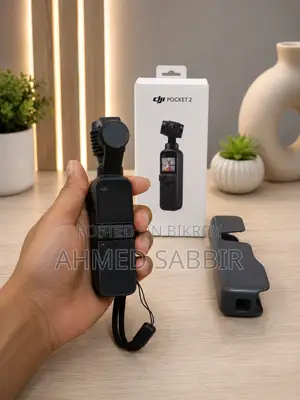 Dji Osmo Pocket 2 Handheld Gimbal Stabilizer 3- Camera
