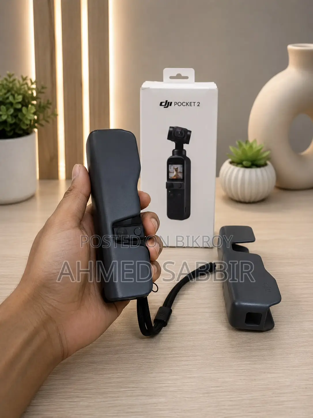 Dji Osmo Pocket 2 Handheld Gimbal Stabilizer 3-Axis Camera