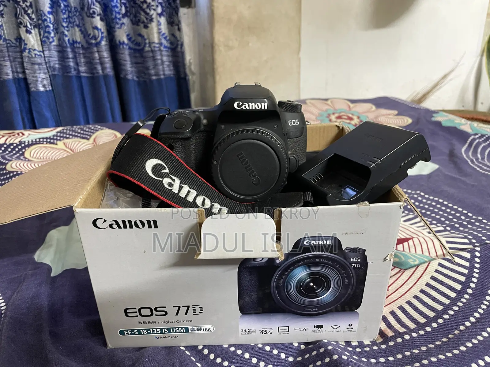 Canon 77d Dslr Camera