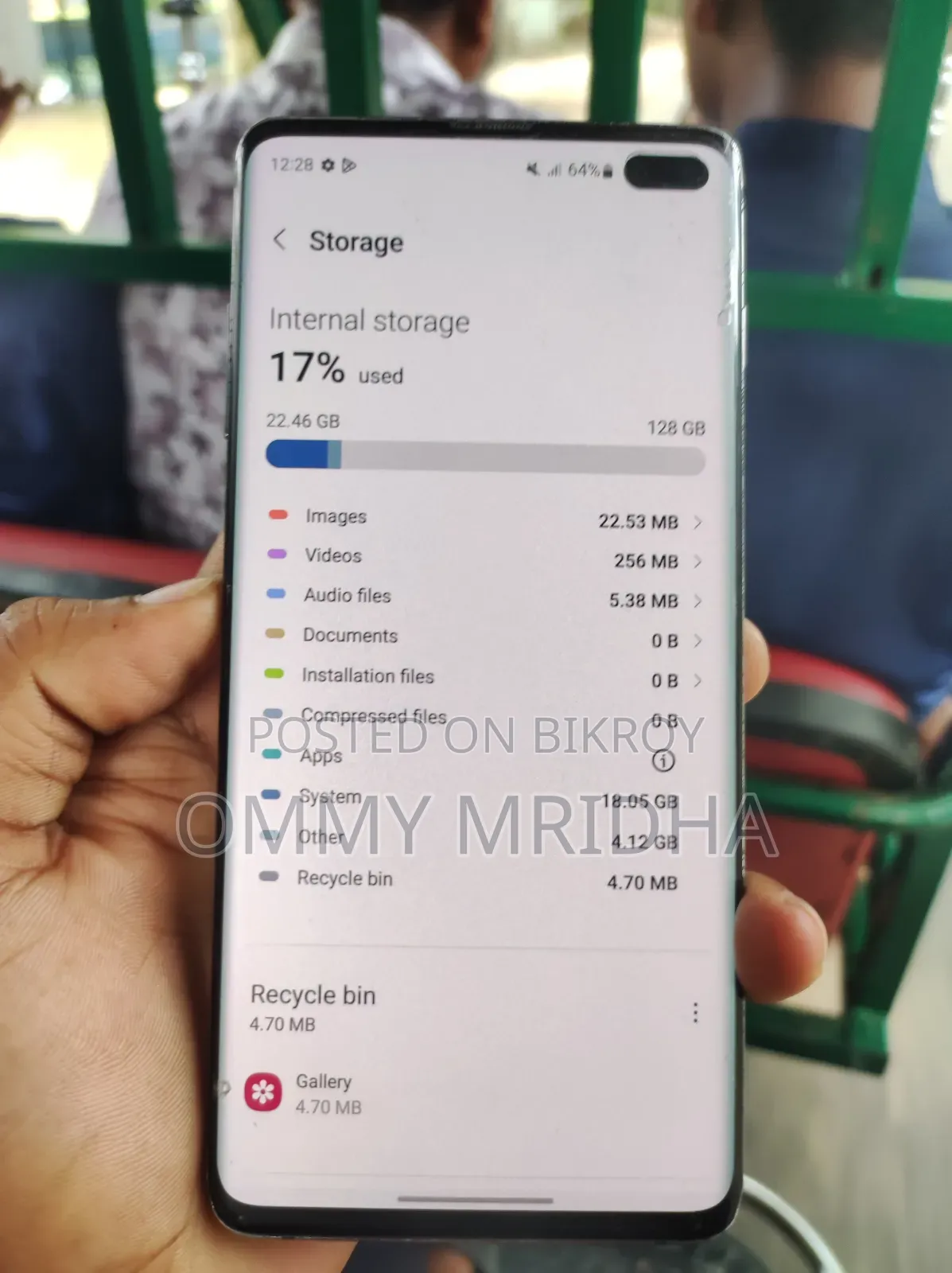 Samsung Galaxy S10 Plus 128 GB Black