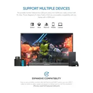 Arzopa G1 Game Max 16.1" 144hz FHD Ips Portable Gaming Monitor