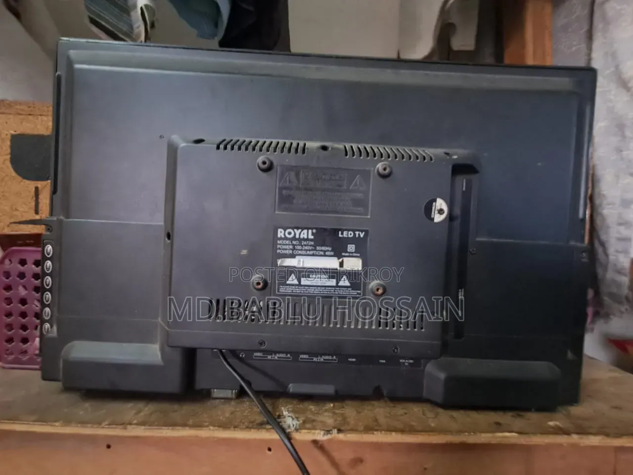 Royal LED TV 24"