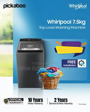 Whirlpool 7.5kg Stain Wash Royal Plus Top Load Washing Machine