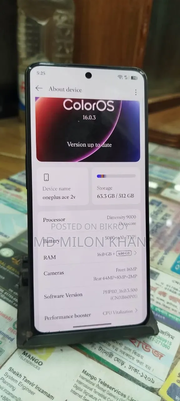 OnePlus Ace 2V 512 GB