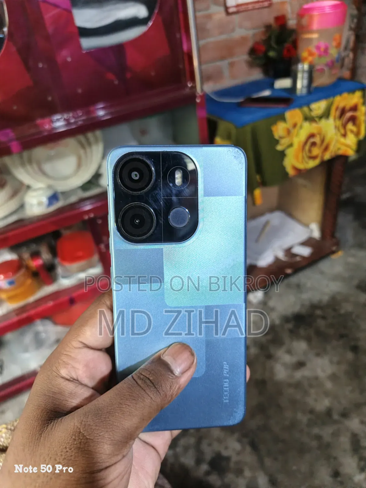 Tecno Pop 7 64 GB Blue