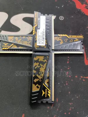 Team T-force Vulcan Tuf Gaming 8gb 3200mhz Ddr4 Cl16 Desktop Ram