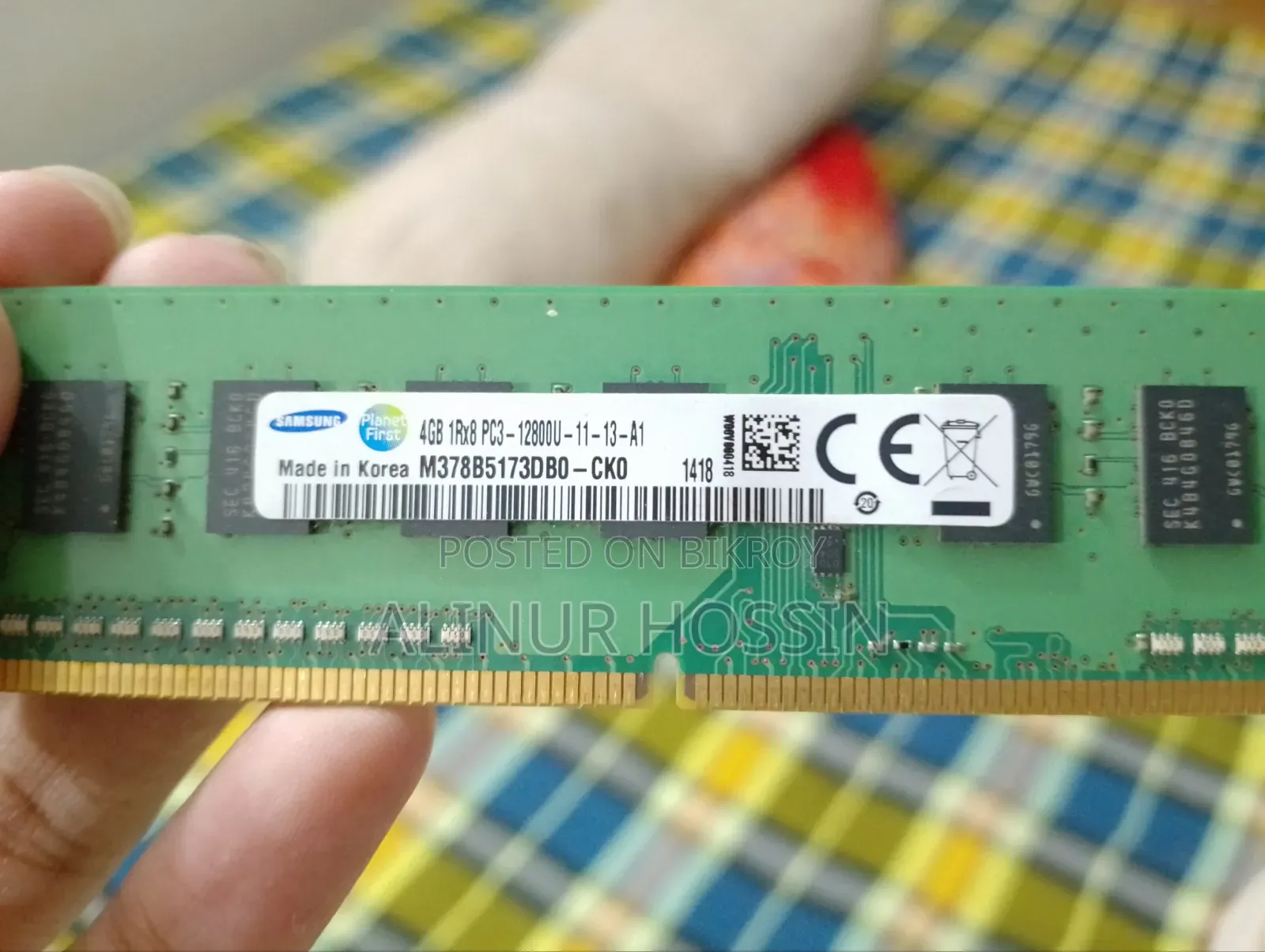 Samsung 4GB DDR3 RAM