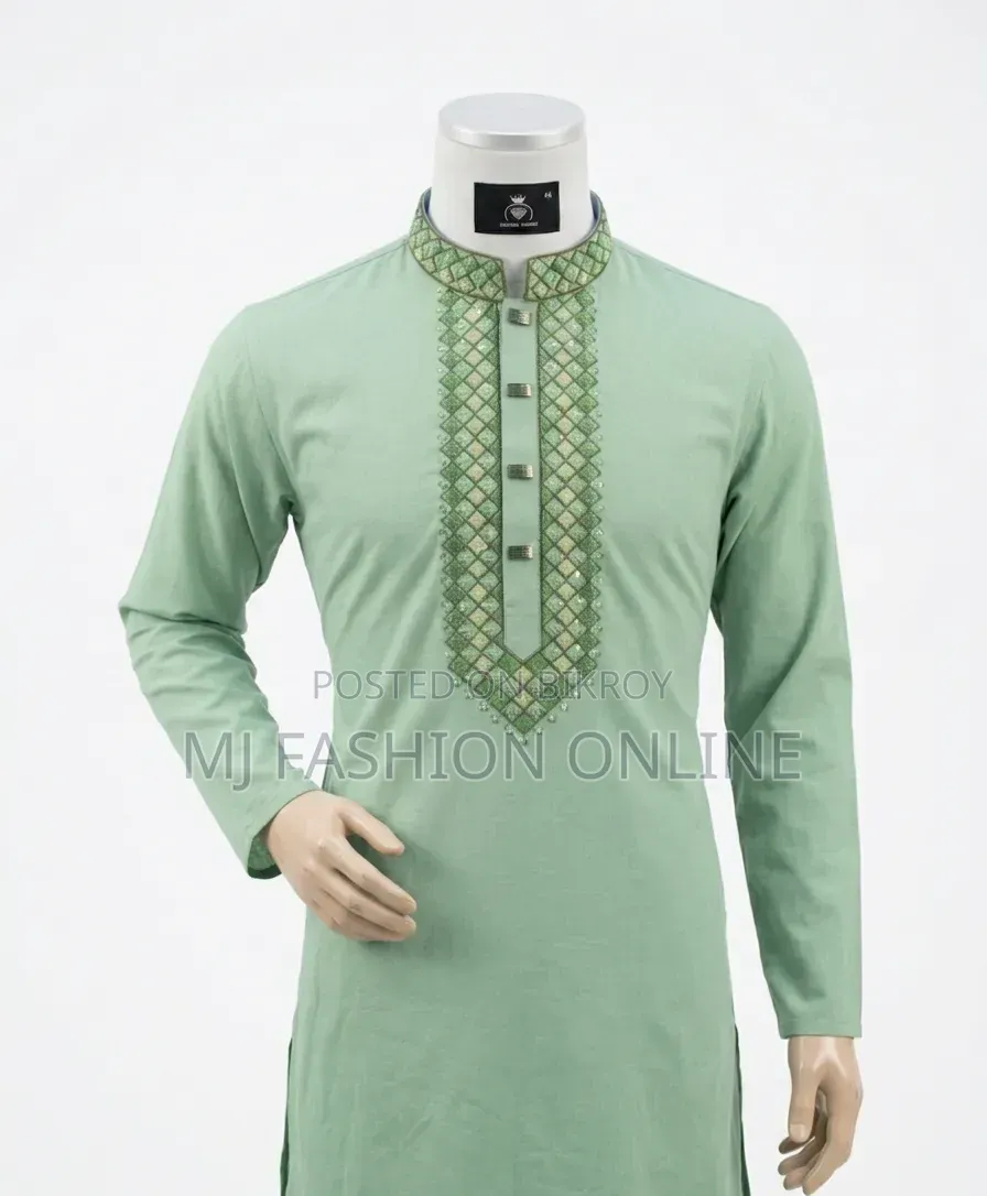 Mens পাঞ্জাবি এমব্রয়ডারি প্রিমিয়াম কোয়ালিটি (New Collection)