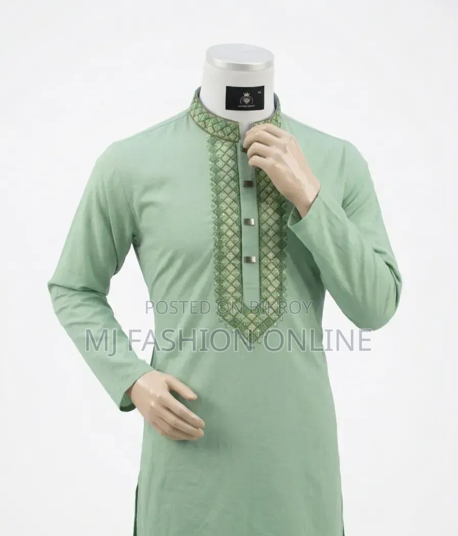Mens পাঞ্জাবি এমব্রয়ডারি প্রিমিয়াম কোয়ালিটি (New Collection)