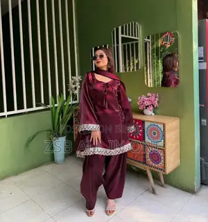 Premium Quality Gown Three-Piece