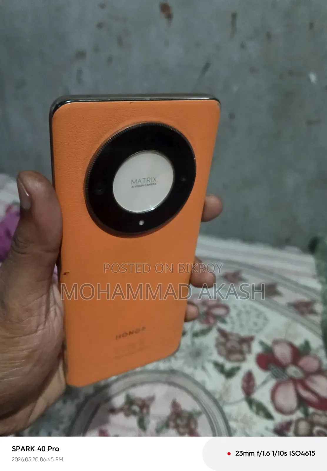 Honor X9b 5G 256 GB অরেঞ্জ