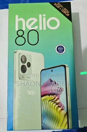Symphony Helio 80 128 GB Blue