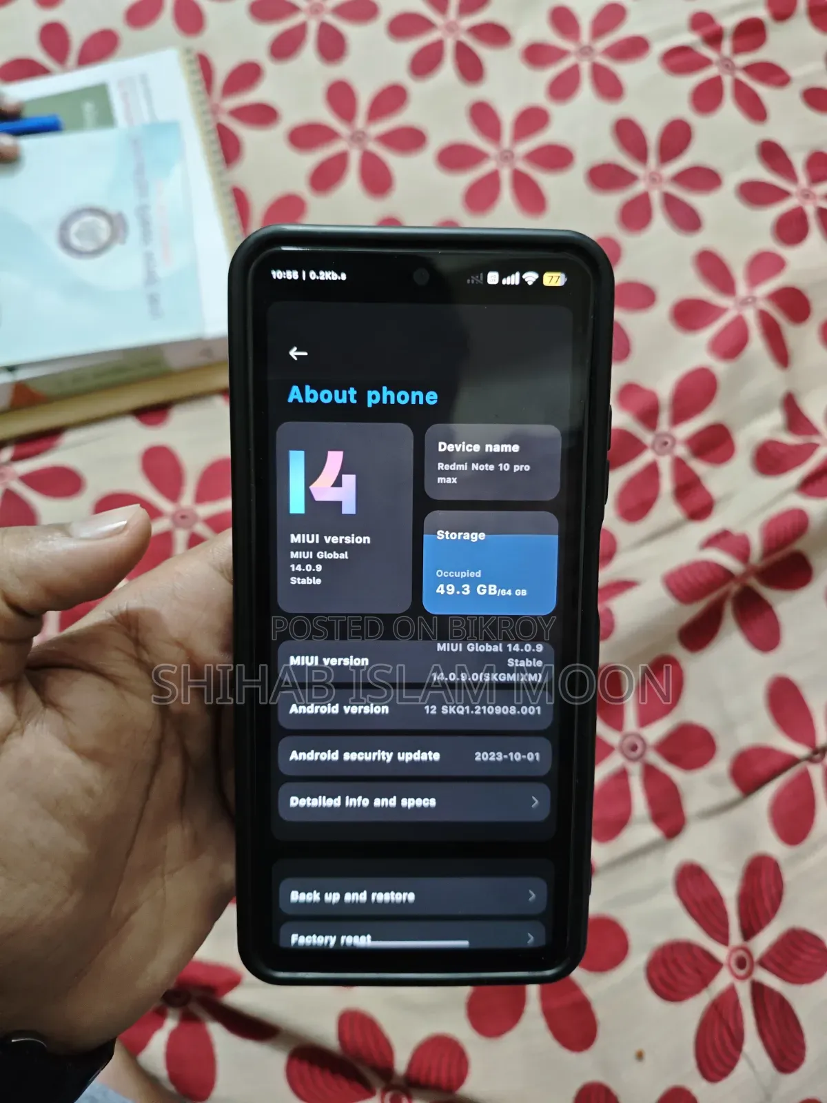 Xiaomi Redmi Note 10 64 GB Blue