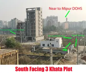দক্ষিণমুখী ৩ কাঠা জমি বিক্রয়
