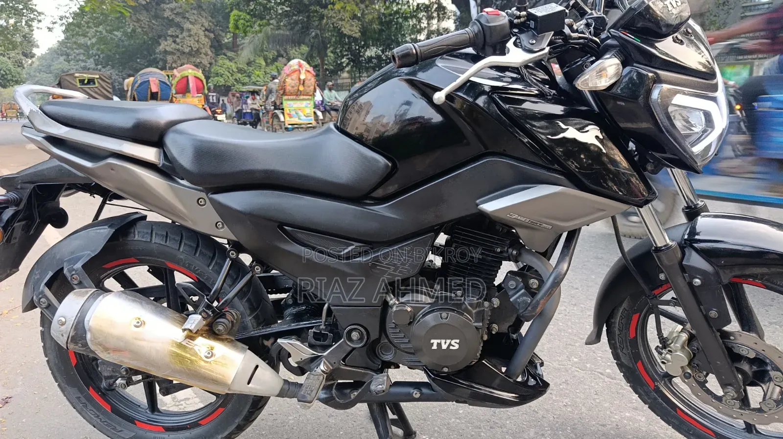 TVS Raider 125 2022 Black