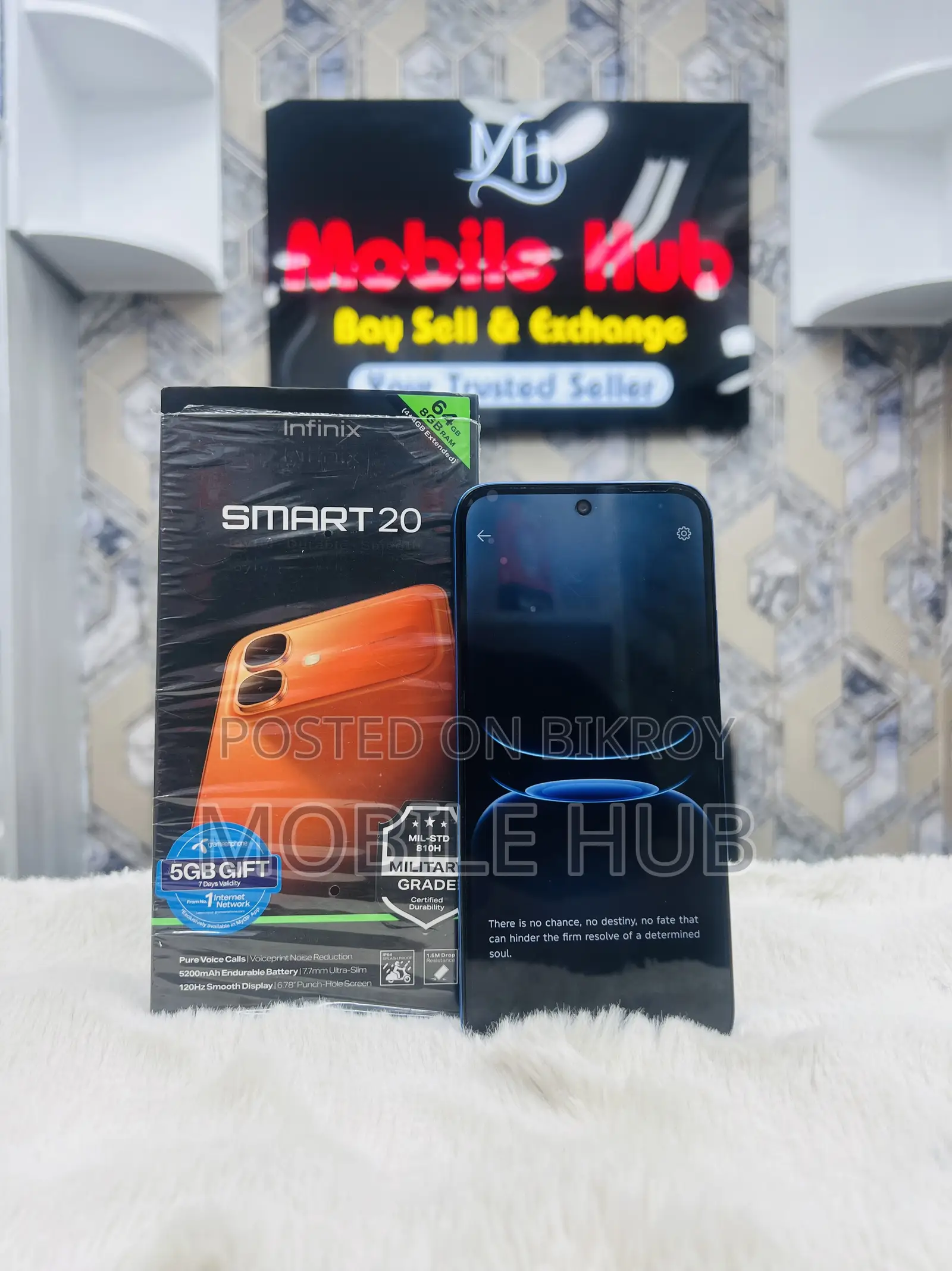 Infinix Smart 20 64 GB Blue