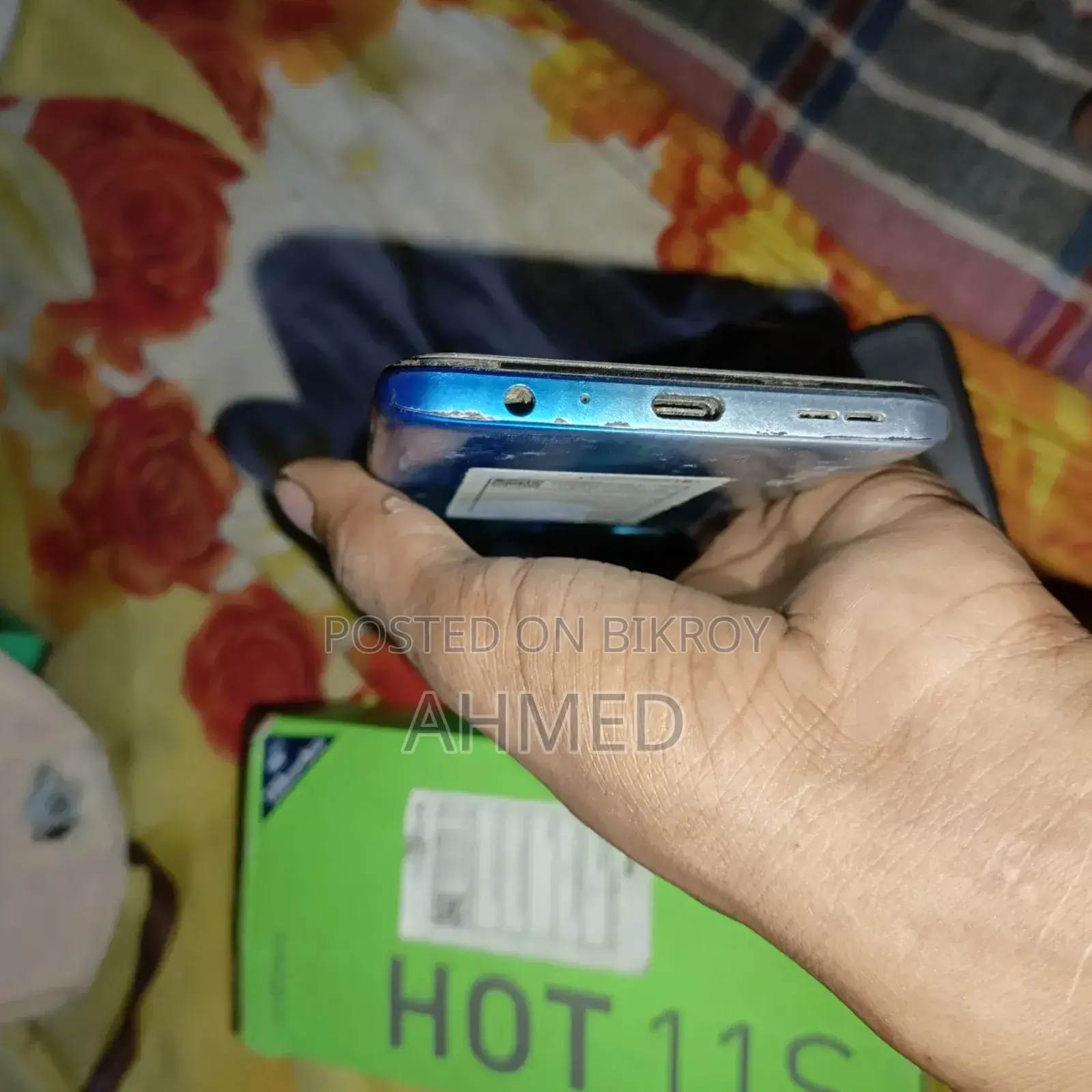 New Infinix Hot 11s 128 GB Blue