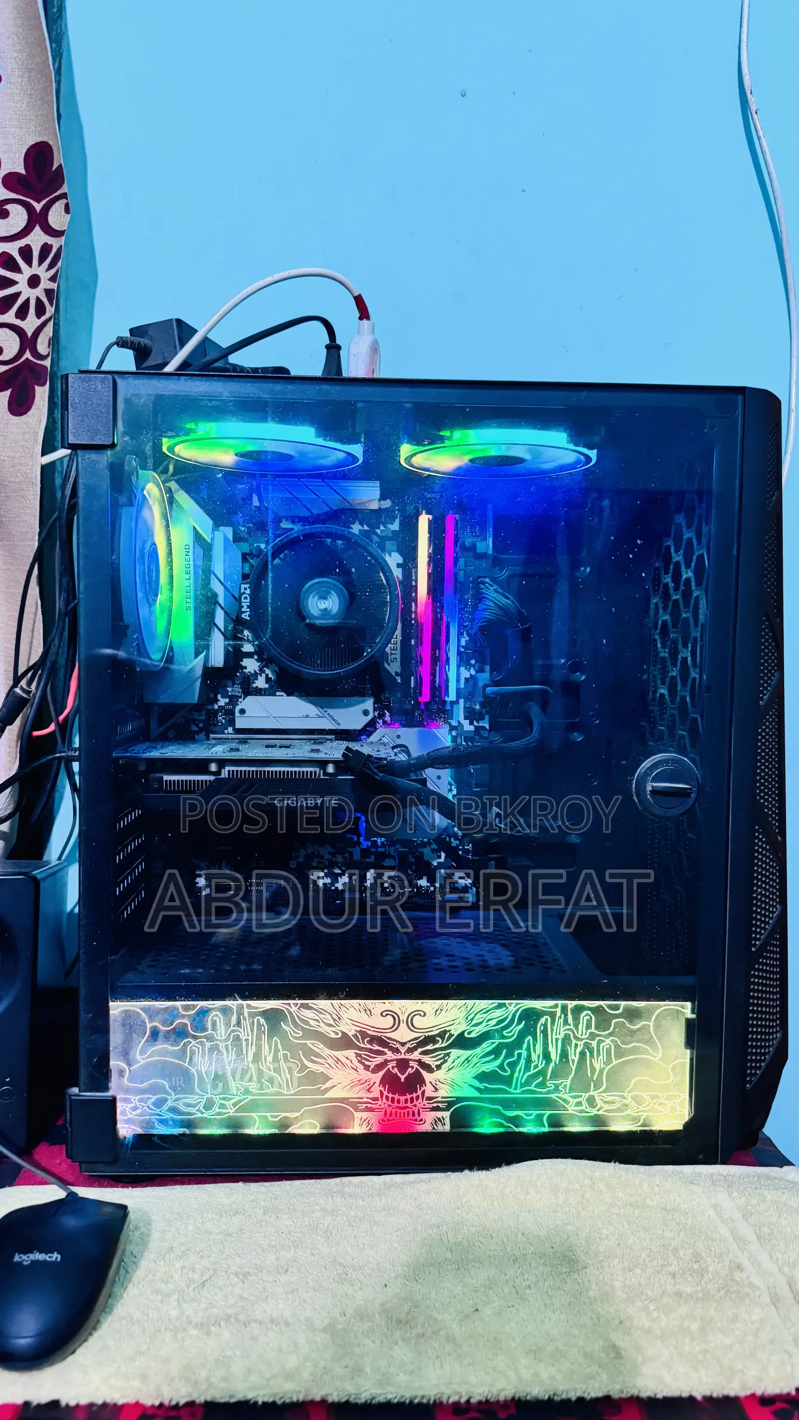 Desktop Computer 16GB AMD Ryzen 5 HDD+SSD 1T