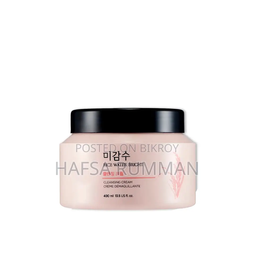 The Face Shop Rice Water Bright Cleansing Cream 400ml