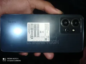 New Xiaomi Redmi Note 12 128 GB Black