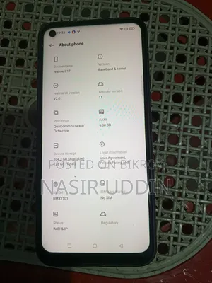 Realme C17 128 GB Purple