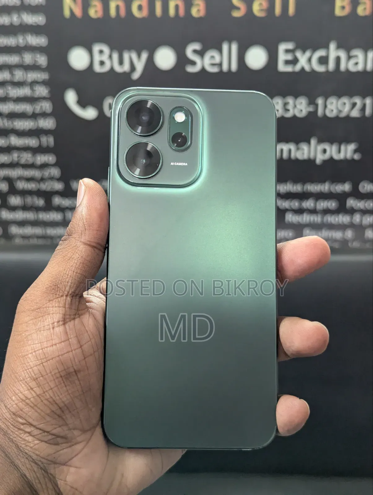 Oppo Reno14 F 256 GB Green