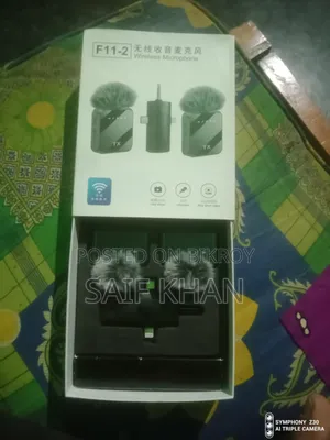আমি সাত দিন আগে একটি নতুন মাইক্রোফোন কিনেছি।