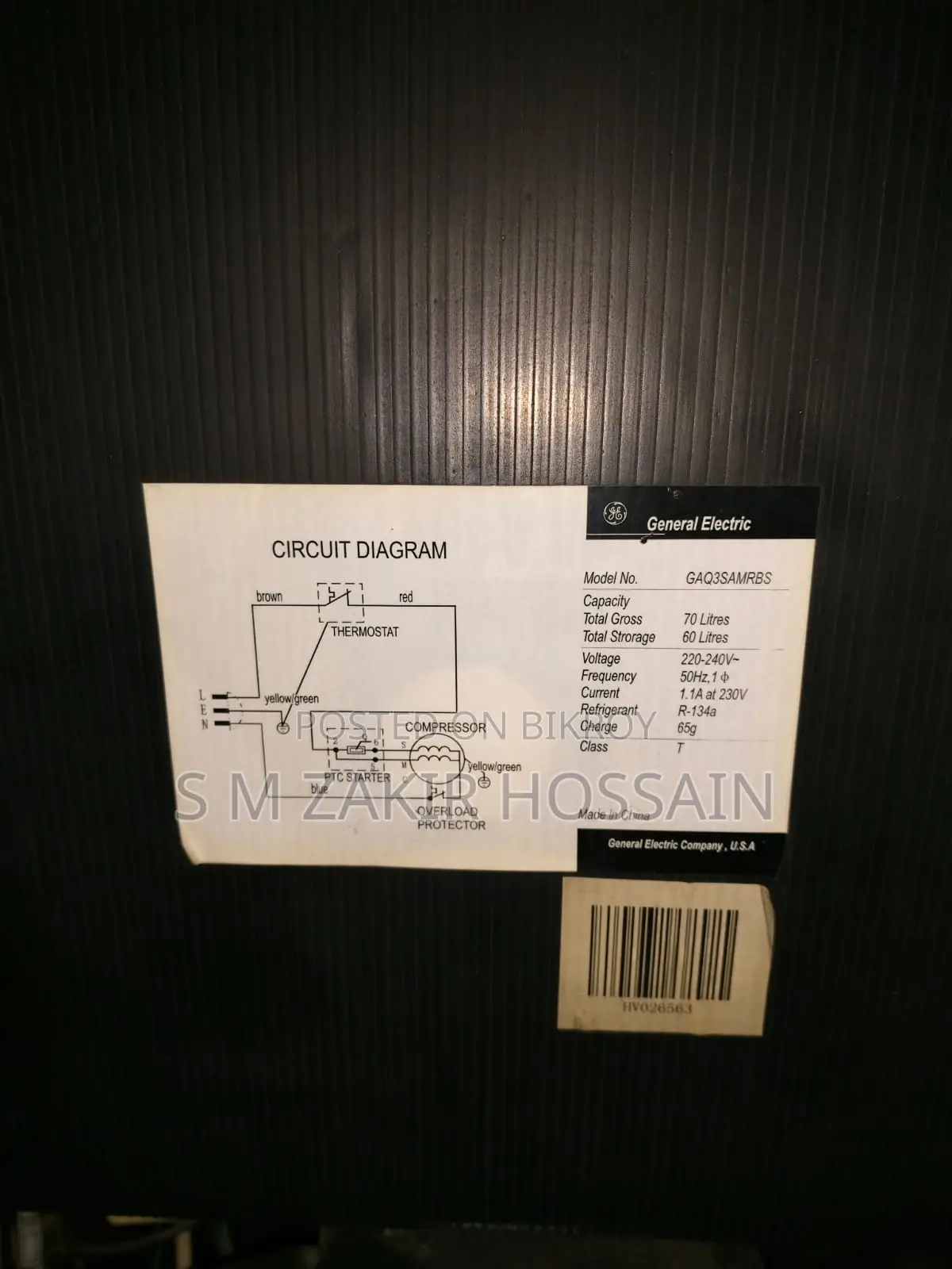 Refrigerator ----